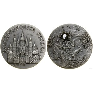 Polska, 20 złotych, 2001, Warszawa