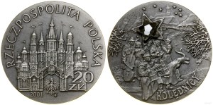 Poland, 20 zloty, 2001, Warsaw