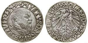 Ducal Prussia (1525-1657), penny, 1543, Königsberg