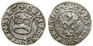Silesia, city half-penny, 1526, Swidnica