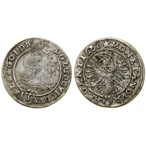 Śląsk, 3 krajcary, 1660, Brzeg lub Legnica