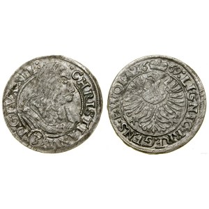 Śląsk, 3 krajcary, 1669 CB, Brzeg