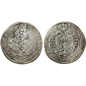 Śląsk, 15 krajcarów, 1694 MMW, Wrocław
