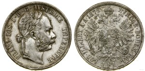 Austria, 1 florin, 1878, Vienna