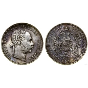 Austria, 1 floren, 1883, Wiedeń
