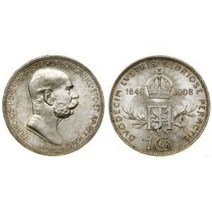 Austria, 1 korona, 1908, Wiedeń