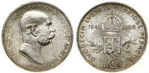 Austria, 1 crown, 1908, Vienna