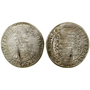 Austria, 3 krajcary, 1666, Kromieryż