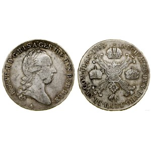 Niderlandy austriackie, 1/2 talara, 1788 A, Wiedeń