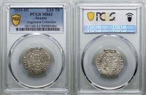 Germany, penny (1/24 thaler), 1633 HI, Dresden