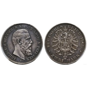 Niemcy, 2 marki, 1888, Berlin