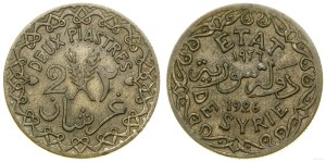 Syria, 2 piastres, 1926
