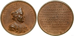 Poland, Jan Olbracht - copy of medal from royal suite, 19th century.