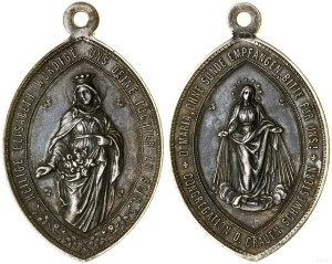 Devotional, medal of the congregation of the Sisters of St. Elizabeth, (19th century).