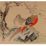 Imao Keinen (1845 - 1924), Bażanty z albumu Keinen Kachō Gafu, 1982
