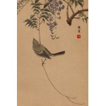 Keibun Matsumura (1779 - 1843), Wierzbówka chińska z albumu Sho Meika Kachō Gafu, 1898