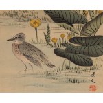 Keibun Matsumura (1779 - 1843), Brodziec z albumu Sho Meika Kachō Gafu, 1898