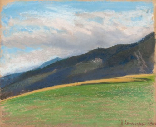 Konstanty Laszczka (1865 - 1956), Widok na Regle, 1905 r.