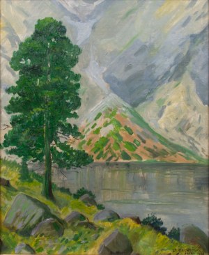 Stanislaw Biechoński (1902 - 1975), Tatra Mountains - Morskie Oko, 1928.