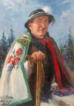 Bohdan Ciągliński, Portret Michała Piksy, 1934 r.