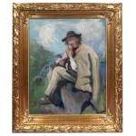 Max Hanemann (1882 - 1944), Góral palący fajkę