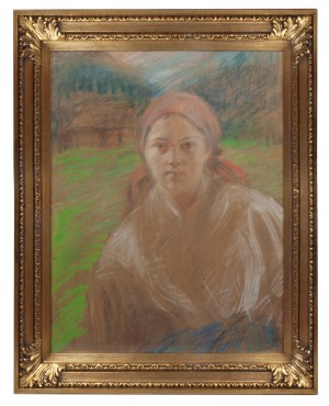 Józef Szczęsny (1885 - 1968), Dziewczyna w chuście
