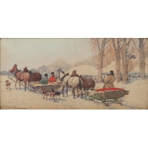 Adam Setkowicz (1875 - 1945), Wyjazd ze wsi