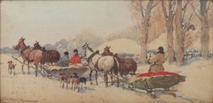 Adam Setkowicz (1875 - 1945), Wyjazd ze wsi
