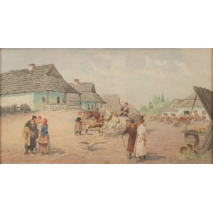 Kajetan Kosiński (1847 - 1935), Na targu