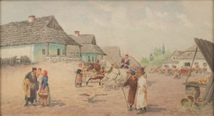 Kajetan Kosinski (1847 - 1935), At the Market