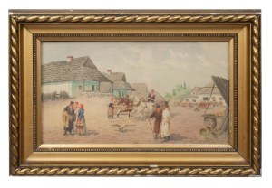 Kajetan Kosinski (1847 - 1935), At the Market