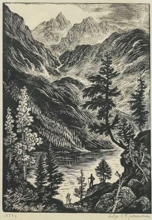 Zofia Fijałkowska (1909 - 1989), Morskie Oko, 1951.
