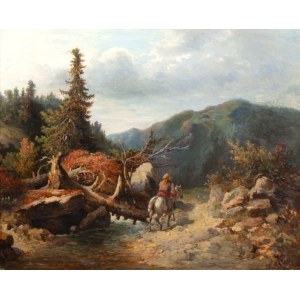 Józef Jaroszyński (1835 - 1900), Droga w górach