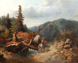 Józef Jaroszyński (1835 - 1900), Droga w górach