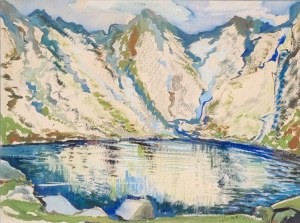 Jan Hawrylowicz (1902-1992), Black Pond, 1937.