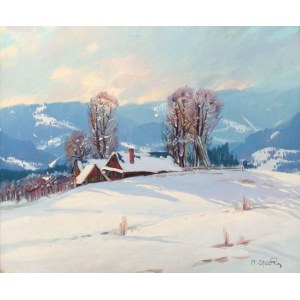 Michał Stańko (1901 - 1969), Pejzaż zimowy
