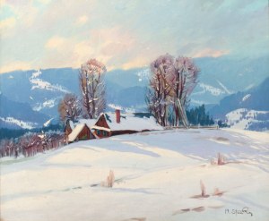 Michal Stanko (1901 - 1969), Winter Landscape