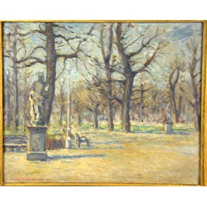 Piotr MARCZEWSKI (1904-1994), Park Saski w Warszawie, 1959 r.