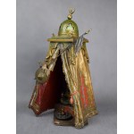 Franz Xavier BERGMANN (1861 - 1936), Lampa Namiot Beduina, brąz wiedeński, ok. 1900 r.