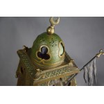 Franz Xavier BERGMANN (1861 - 1936), Lampa Namiot Beduina, brąz wiedeński, ok. 1900 r.
