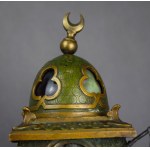 Franz Xavier BERGMANN (1861 - 1936), Lampa Namiot Beduina, brąz wiedeński, ok. 1900 r.