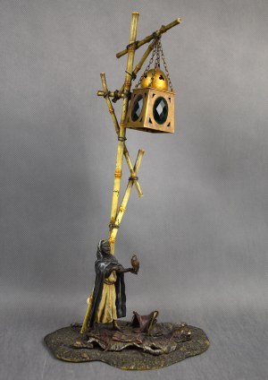 Franz Xavier BERGMANN (1861 - 1936), Lamp 