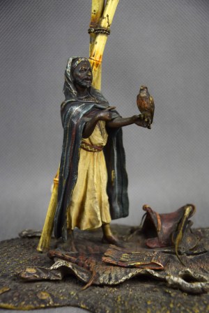 Franz Xavier BERGMANN (1861 - 1936), Lamp 