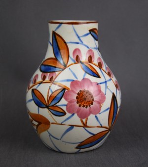 Art Deco vase, St. Manczak, Chodzież, 1930s.
