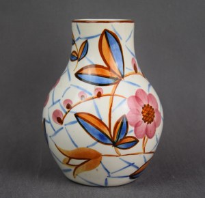 Art Deco vase, St. Manczak, Chodzież, 1930s.