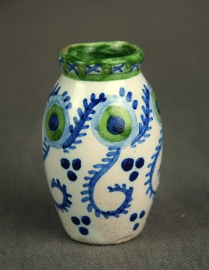 Miniature vase, Czechowski-Wojnacki, Warsaw, 1920s.