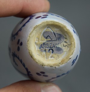 Miniature vase, Czechowski-Wojnacki, Warsaw, 1920s.