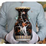 Famille noire vase, China, 19th/20th century.