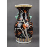 Famille noire vase, China, 19th/20th century.