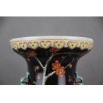 Famille noire vase, China, 19th/20th century.